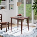 Winsome Groveland Wooden Square Dining Table, 29" Walnut, Practical & Elegant. Fixed Price $249.99.