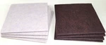 8 Pack Self Adhesive Felt Pad Square 5 X 3/16" Hilltop Products AA-0073. Fixed Price $12.00.