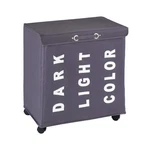 Wenko Trivo Basket, Laundry Sorter, With Lid, Hamper, Bin, 3 Section,.... Fixed Price $65.40.