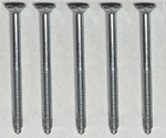 5X Ikea Metric Screws MF6S Countersunk M6 75MM HEX4 Steel Part # 100263. Fixed Price $11.98.