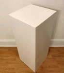 30" X 14" White Display Pedestal Stand Riser Column Pillar - Wedding Party. Fixed Price $199.99.