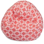 Majestic Home Goods Large Bean Bag Links Coral. Fixed Price $199.99.