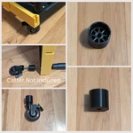 Lowes Project Source Commander Shelve Compatible Wheel 3/8 Caster Stem Adapter. Fixed Price $21.99.