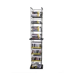 Cd Tower Media Rack Dvd Organizer Video Game Blu Ray Storage Holds 176 Single. Fixed Price $74.57.