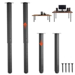 Vevor Adjustable Legs 24-40 In Square Steel Furniture 1200 Lbs Max. Fixed Price $76.13.