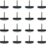Nail On Furniture Glides For Chairs & Tables - Inch, 16 Pack Grey. Fixed Price $10.08.