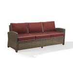 Bradenton Wicker Outdoor Sofa. Fixed Price $836.79.