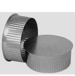 Imperial Mfg 3" Galvanized Steel Stove Pipe Round Crimped End Cap Furnace. Fixed Price $7.39.