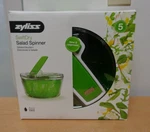 Nib Zyliss Swiftdry Salad Spinner Large Aqua Vent Green Pump Action. Fixed Price $31.49.