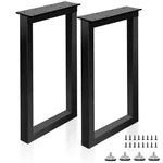 36 Inch Metal Bar Table Legs, Heavy Duty Desk Dinning With Adjustm.... Fixed Price $139.14.