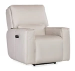 Hooker Furniture SS727-PHZ1 Miles 36"W Leather Recliner Chair Oslo Pebble. Fixed Price $2272.00.
