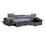 Melody Collection Recliner Sofa Set Shaped Ottoman Wireless Charging - Gray. Fixed Price $1292.37.