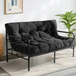 Maxyoyo 6 Mattress Full Size, Tufted Futons Sofa Couch Bed With Twisted Ro. Fixed Price $166.82.