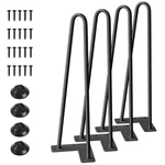Smartstandard 16" Hairpin Furniture Legs, Metal Home Diy Projects For Nightst.... Fixed Price $28.82.