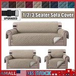 1/2/3 Seater Quilted Sofa Couch Pad Protector Slipcover Waterproof Pet Mat. Fixed Price $21.83.