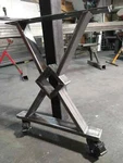 Metal Table Legs, Farmhouse Base, Diamond. Fixed Price $646.00.