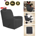 Recliner Stretch Sofa Slipcover 4-PIECES Furniture Protector Couch.... Fixed Price $38.39.