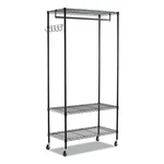 Alera Wire Shelving Garment Rack (black). Fixed Price $122.28.