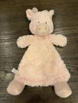 Demdaco Gracie The Giraffe Baby Security Blanket Plush Rattle Pink Lovey. Fixed Price $15.95.