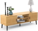 Stand Entertainment Media Center For Tv's Up 65" W/storage Cabinets. Fixed Price $94.50.