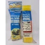 Oceanside Lawn Chair Reweb Kit Yellow White Stripe Vintage 39 Feet New Plus Open. Fixed Price $9.95.