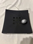 Ikea Knyck Black Napkin Holder Modern 21240 Euc. Fixed Price $12.00.