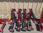 (4) Dragway Tools 12IN. 1500LB. Hydraulic Wheel Dolly Positioning Jacks & Stand. Fixed Price $298.00.