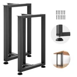 Vevor Steel Table Legs 29.1 X 17.7 In Shape 2204 Lbs Heavy Duty Set Of Black. Fixed Price $62.99.