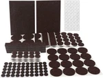 246 Floor Protectors Furniture Leg Pads Felt Chair Adhesive Round 3/4" 1/2" 1". Fixed Price $10.78.