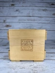 Napa Valley Cd Storage Solid Wood Crate Holds 20 Music Plastic Cases. Fixed Price $14.00.