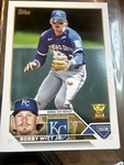 2023 Topps Series 1 Bobby Witt Jr. Oversized 8X5.75 Super Box Card. Fixed Price $9.95.