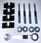 Ikea Double-threaded Screws W/nuts For Malm Bed Frame X 122998 +114254 +114334. Fixed Price $23.97.