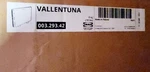 Ikea Vallentuna Armrest Frame 003.293.42 Width 31 , New. Fixed Price $299.99.