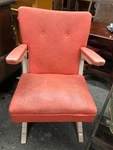 Vintage 1950S Mckay Furniture Corp Mcm X-base Cantilever Rocker Chair Local Pick. Fixed Price $195.00.