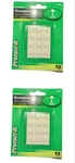 2PACK Waxman Super Sliders Self-stick (24-BUMPERS) Clear Furniture. Fixed Price $5.18.