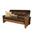 Washington Frame-rustic Walnut Finish-oregon Trail Java Mattress. Fixed Price $828.44.