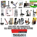 Tagalog 8 Songchip Magic Sing Karaoke Compatible Pinoy Kanta Sawa Videoke You Do. Fixed Price $36.00.