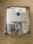 New Rare Ikea Besta Square Chrome Metal Leg 16739 Discontinued! Free Fast. Fixed Price $55.00.