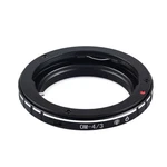 Adapter Ring Mount Lens To Camera Four Thirds OM-4/3 E-620. Fixed Price $15.52.