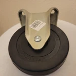 New Open Box Heavy Duty Faultless 5"X 1-1/4" Caster Cart Wheel.. Fixed Price $12.00.