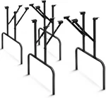 Heavy Duty 28" Folding Table Legs - 4 Pcs Collapsible Steel For Home & Diy. Fixed Price $173.99.