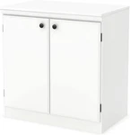 Morgan 2-DOOR Storage Cabinet, Pure White. Fixed Price $238.77.