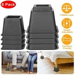 8PCS Bedding Furniture Adjustable Sofa Chair Stackable Lifter. Fixed Price $29.99.