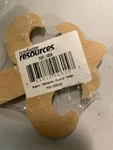 PAPL-11-RRW Hardware Carved Acanthus Onlay Right Curve Natural Rubberwood. Fixed Price $10.38.