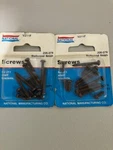 National Mfg CO,#206-078 12PK Fruitwood Finish Screws V211F1. Fixed Price $9.99.