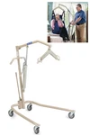 Invacare Lightweight Hydraulic Patient Lift 450LB Capacity Model 9805P Beige Wht. Fixed Price $499.00.