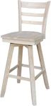 International Concepts Emily Bar STOOL-30 Seat Height-with Swivel And Auto Retur. Fixed Price $353.99.