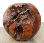Teak Root Ball Vintage Wooden Nature Real Decor Large 7". Fixed Price $93.00.