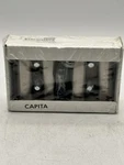 Ikea Capita 200.545.63 Stainless Brushed Steel Platform Legs 3/8 New. Fixed Price $11.90.