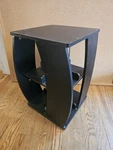 Vintage Atlantic Rotating Media Carousel Storage Rack Tower - 72 Dvd's. Fixed Price $109.95.
